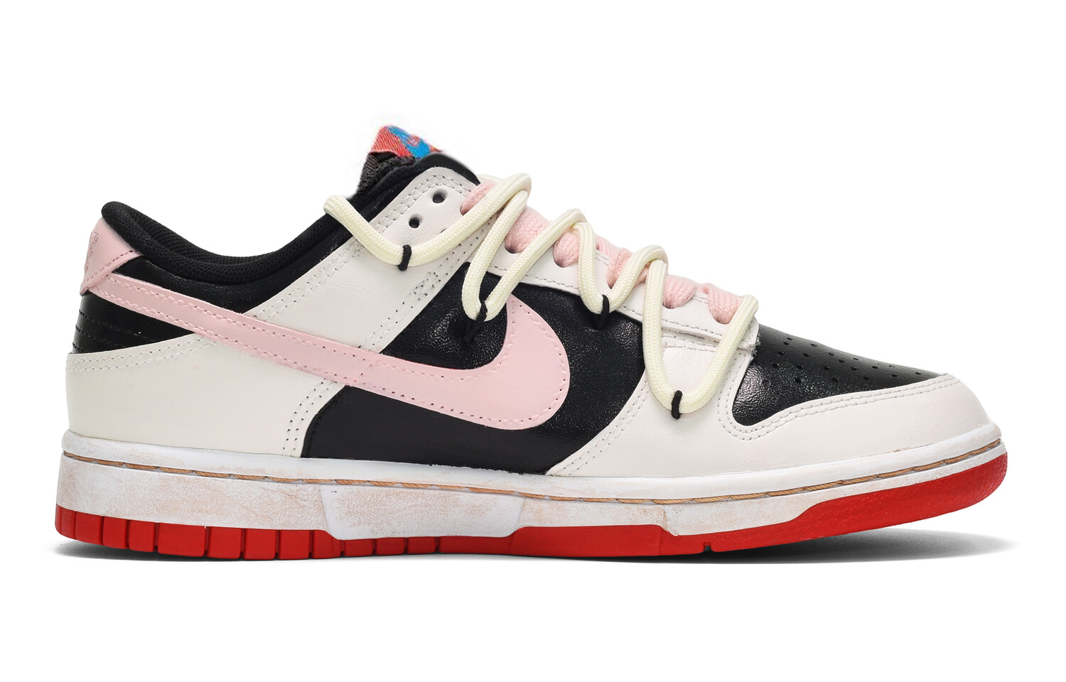 

Кроссовки для скейтбординга Dunk женские с низким верхом, черные/розовые Nike, Черный, Кроссовки для скейтбординга Dunk женские с низким верхом, черные/розовые Nike