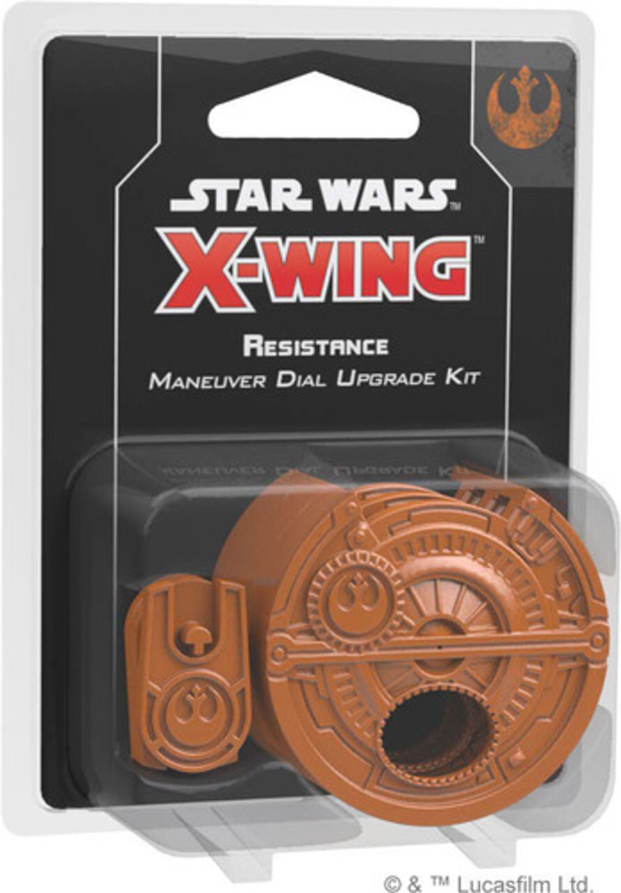 

Миниатюра Star Wars X-Wing 2nd Edition: Resistance Maneuver Dial Upgrade Kit