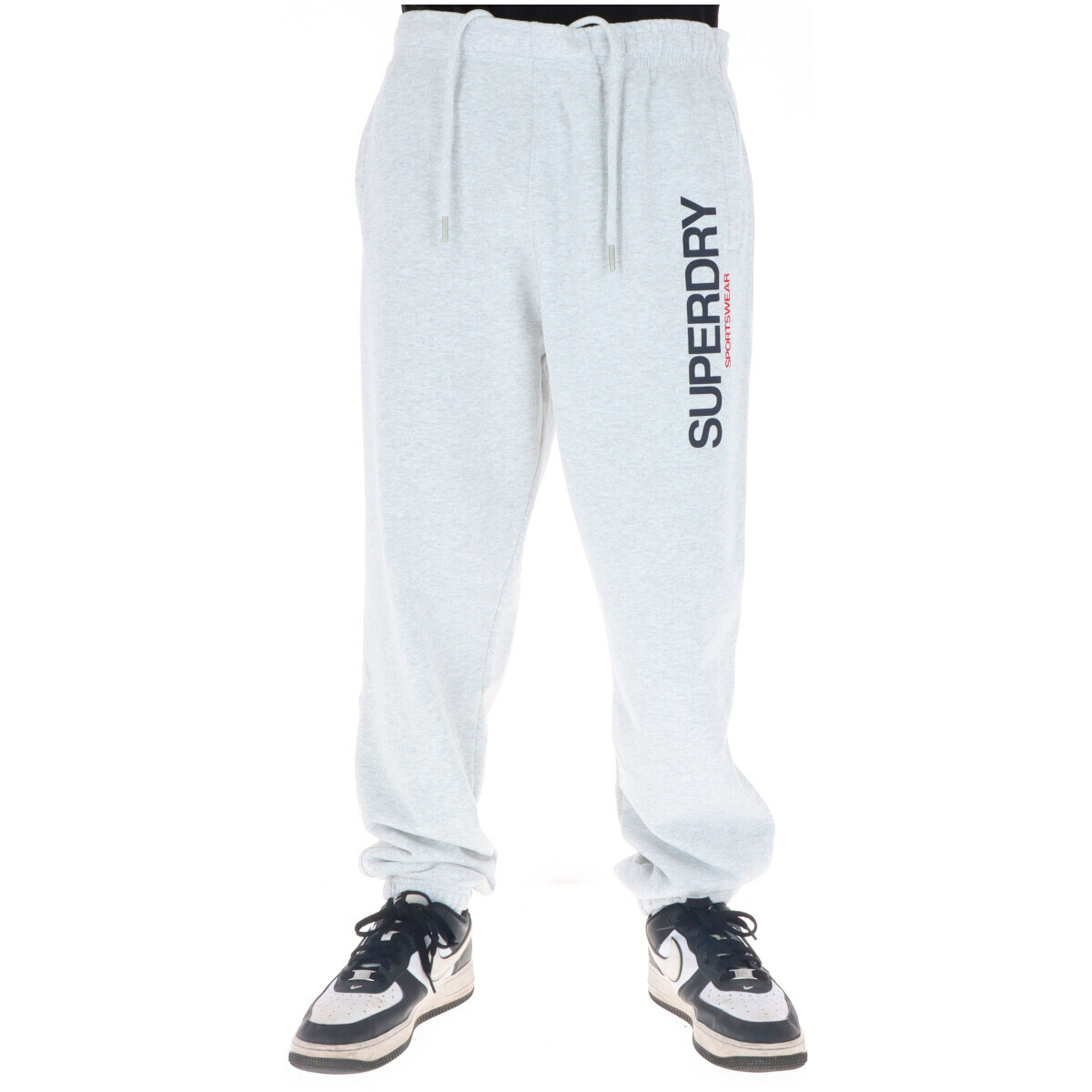 

Брюки мужские Superdry. спортивные с принтом, серый