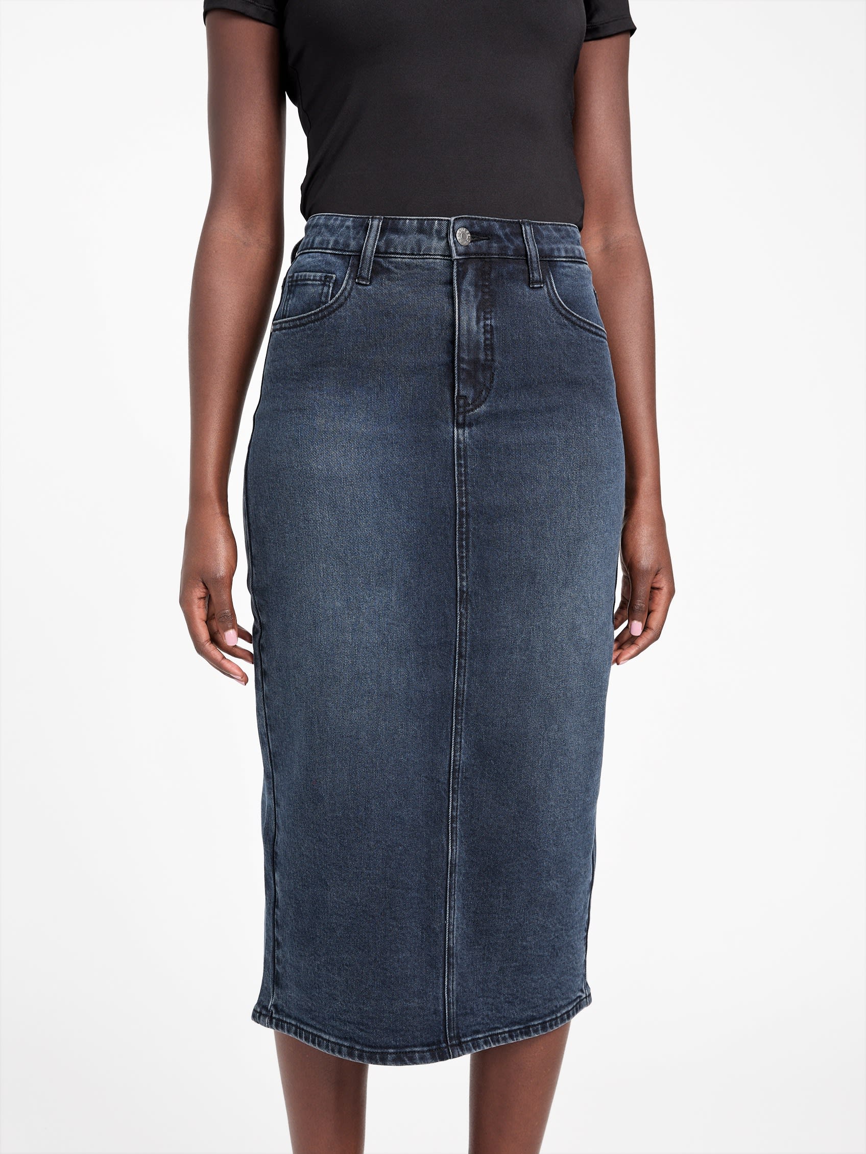 

Футболка Джинсовая Юбка Guess Factory, цвет dark wash