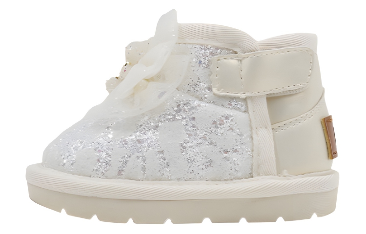 

Нескользящие детские ботинки Crew для младенцев и малышей MAIBUXIONG, белый