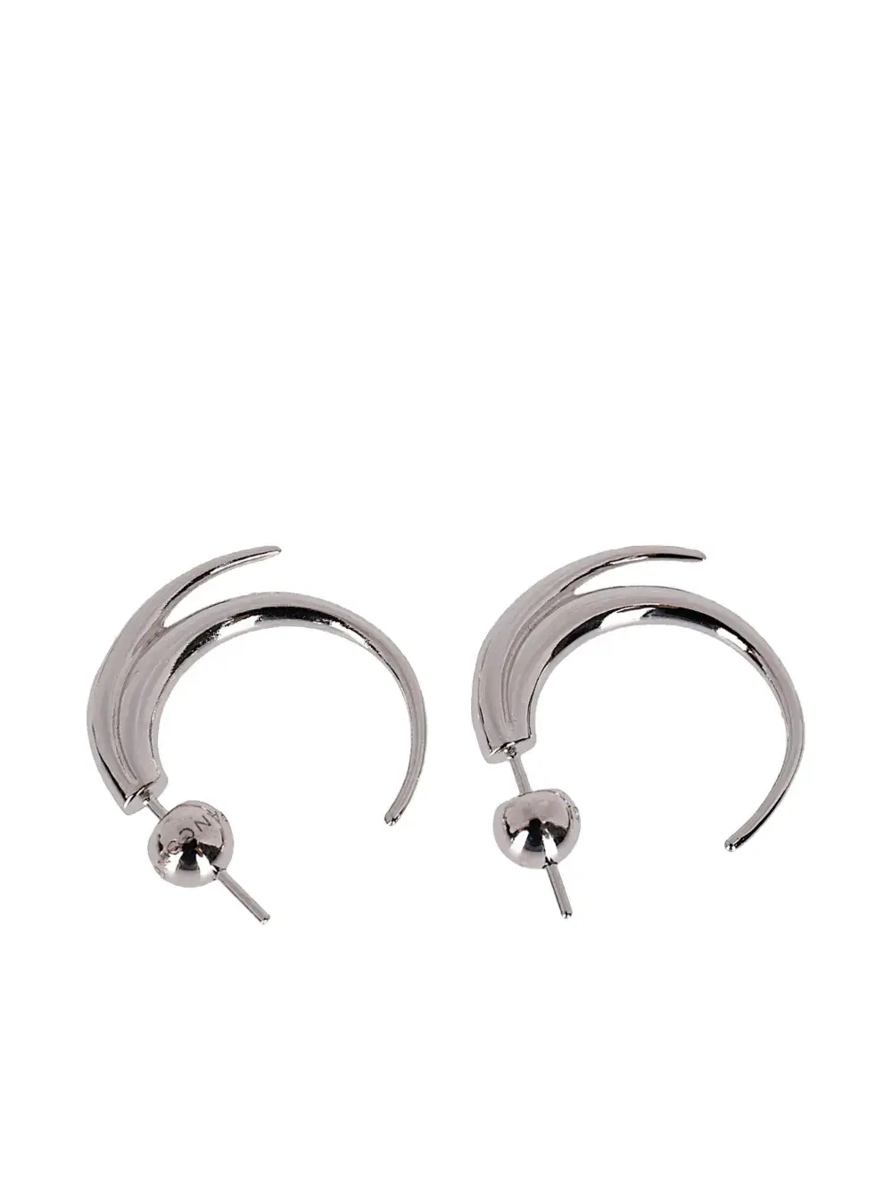 

Изогнутые серьги Vortice Panconesi, серебряный