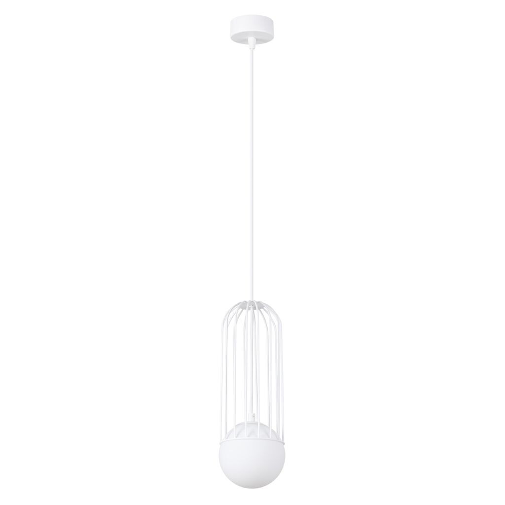 

Подвесной светильник BRINA 1 белый 1xG9 8W сталь 115x12x12см Sollux Lighting