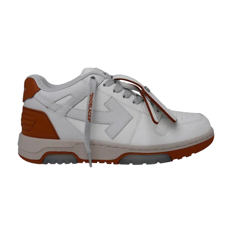 

Кроссовки Off-White Off-White Out Of Office Calf Leather 'White Brick Red', белый