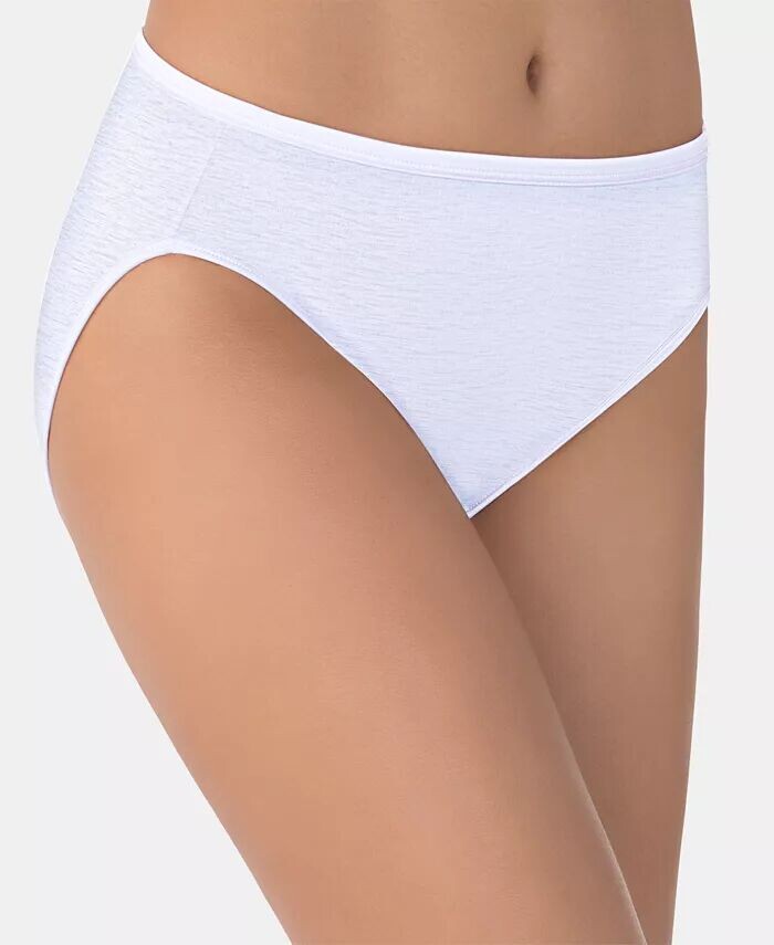 

Illumination Hi-Cut Brief Underwear 13108, также доступно в расширенных размерах Vanity Fair, белый