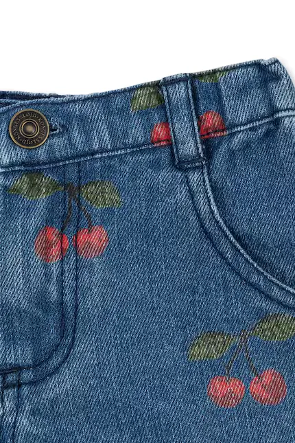 Шорты джинсовые Magot Shorts Konges Sløjd, синий — фото 4