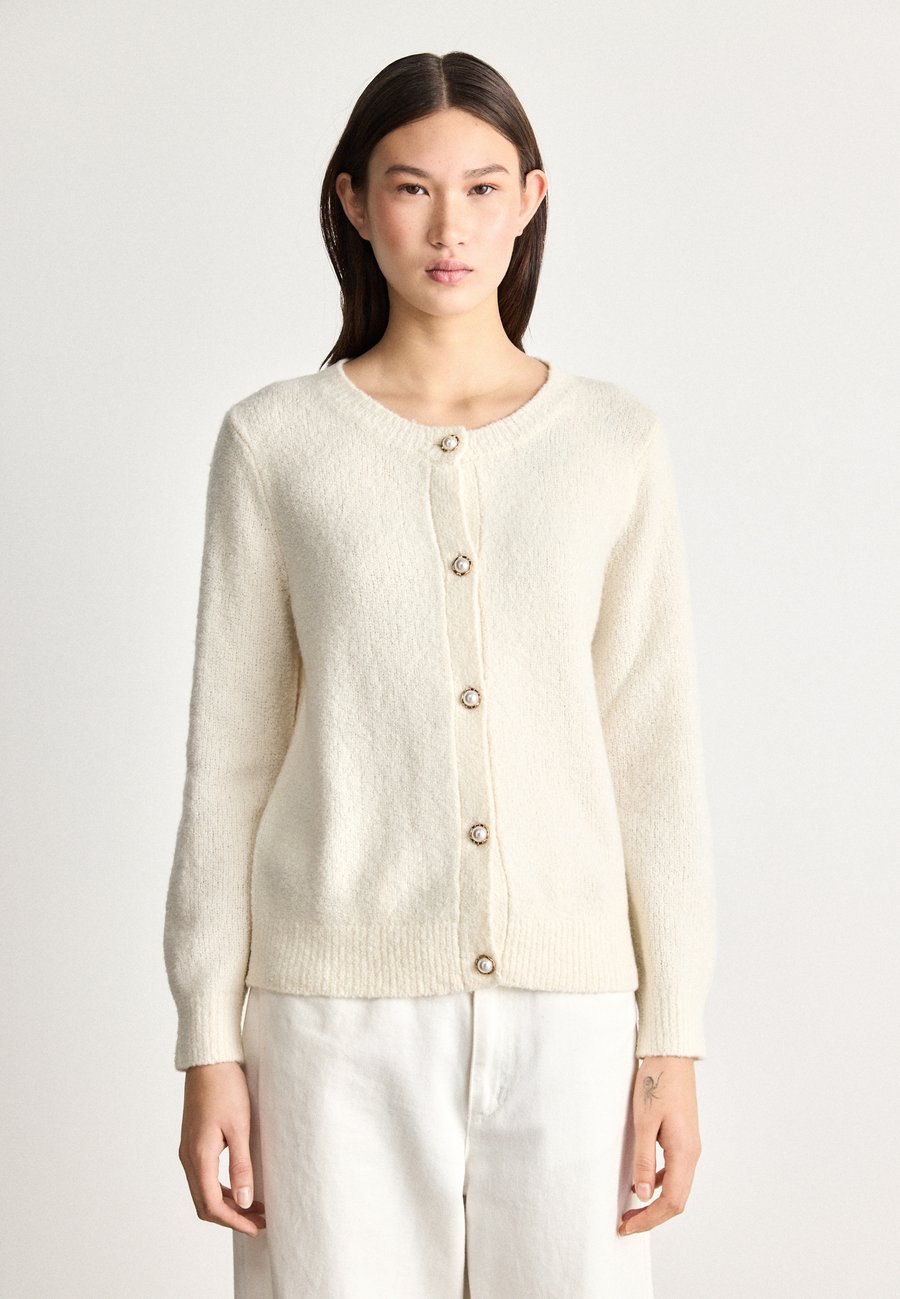 

Кардиган GANT C NECK CARDIGAN, Cream/Off-White