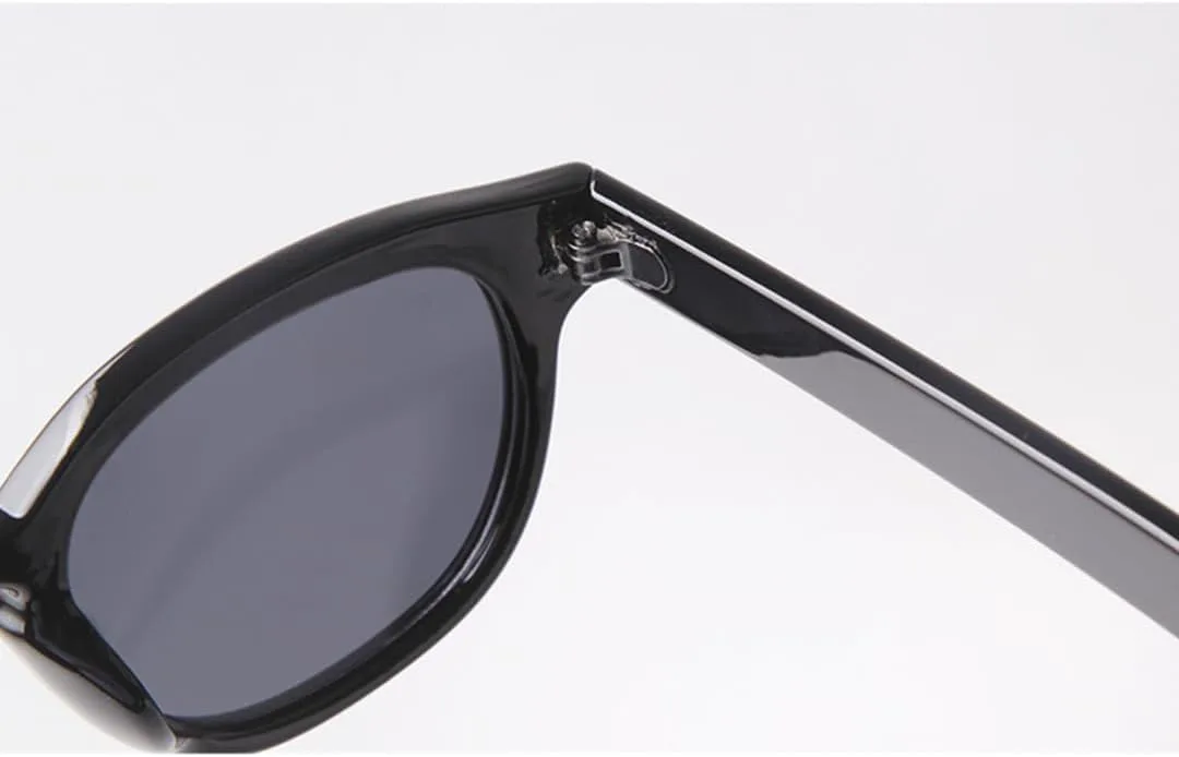 

Круглые ретро-солнцезащитные очки с заклепками в черепаховой оправе для женщин и мужчин, с леопардовым принтом и защитой от УФ-излучения UV400 TOIPASTN, 7