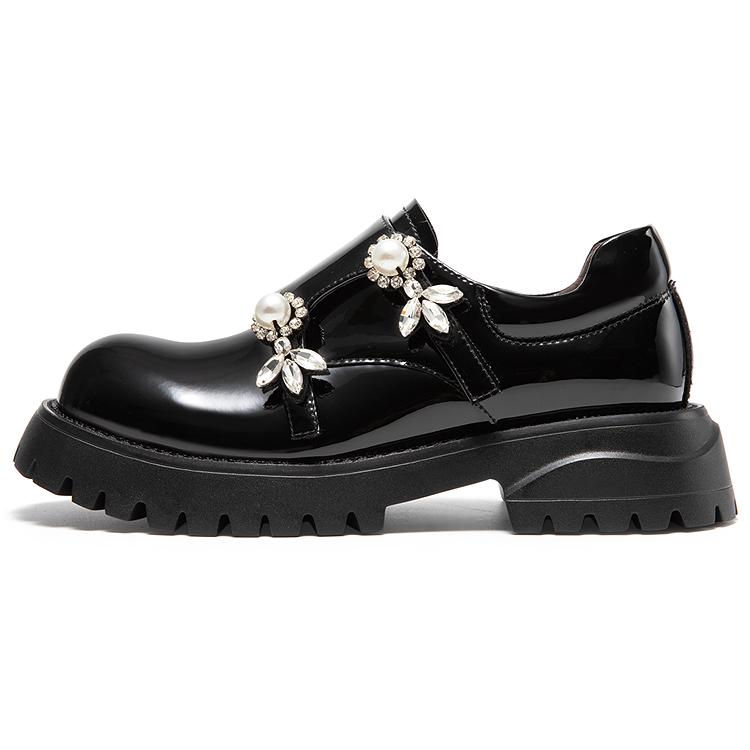 Лоферы женские MIO, Black