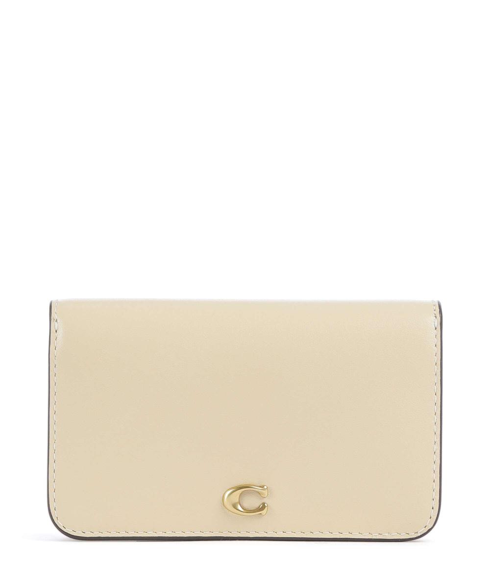 

Кошелек Essential из мелкозернистой коровьей кожи Coach, бежевый
