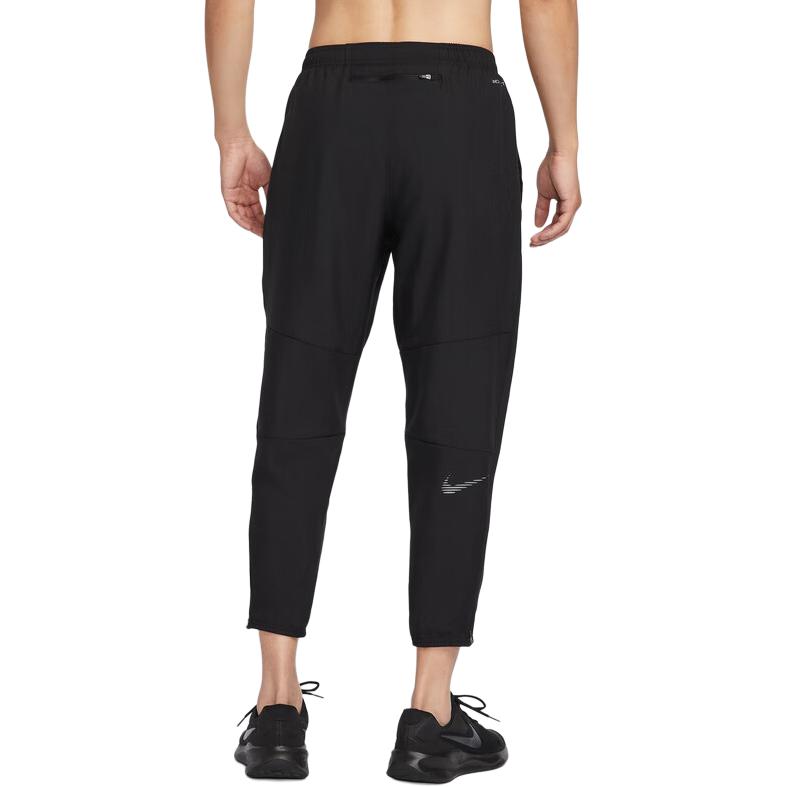 Мужские беговые брюки challenger flash dri fit woven Nike, черный/серебристый — фото 2