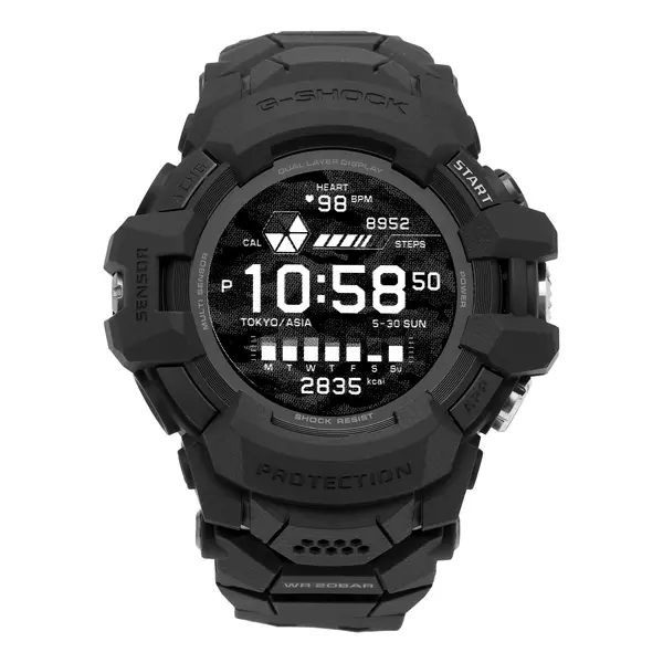 

Часы g-shock digital 'black' Casio, черный