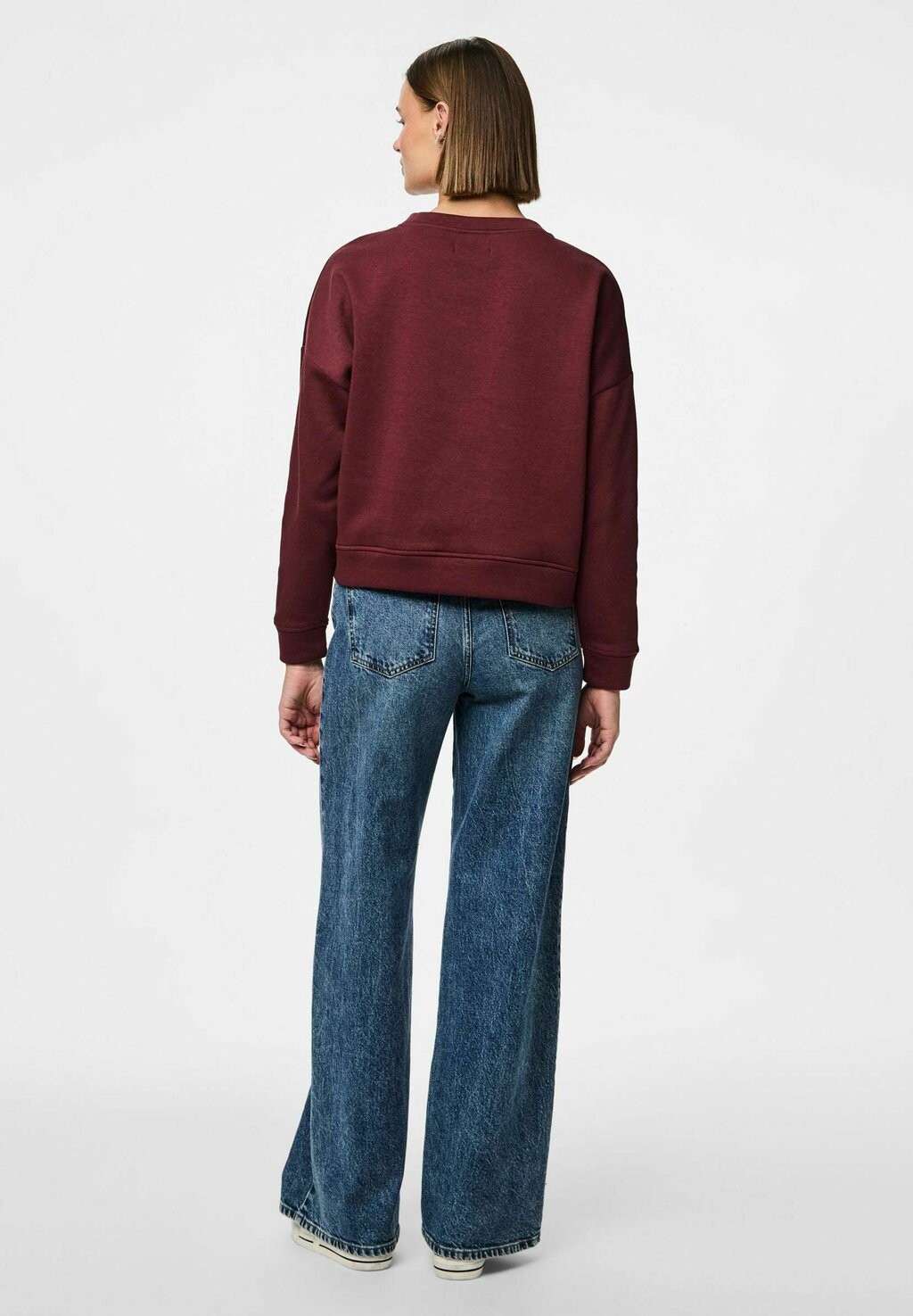 

Толстовка PCCHILLI NOOS Pieces, темно-красный