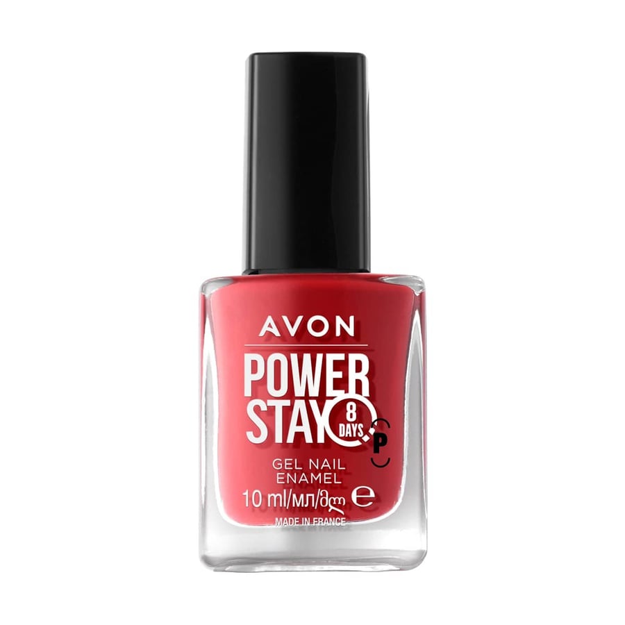 

Суперстойкий гель-лак для ногтей Avon Power Stay - The Red One - 10 мл