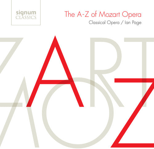 

CD диск Mozart / Orch of Classical Opera / Grimson: A-Z of Mozart Opera