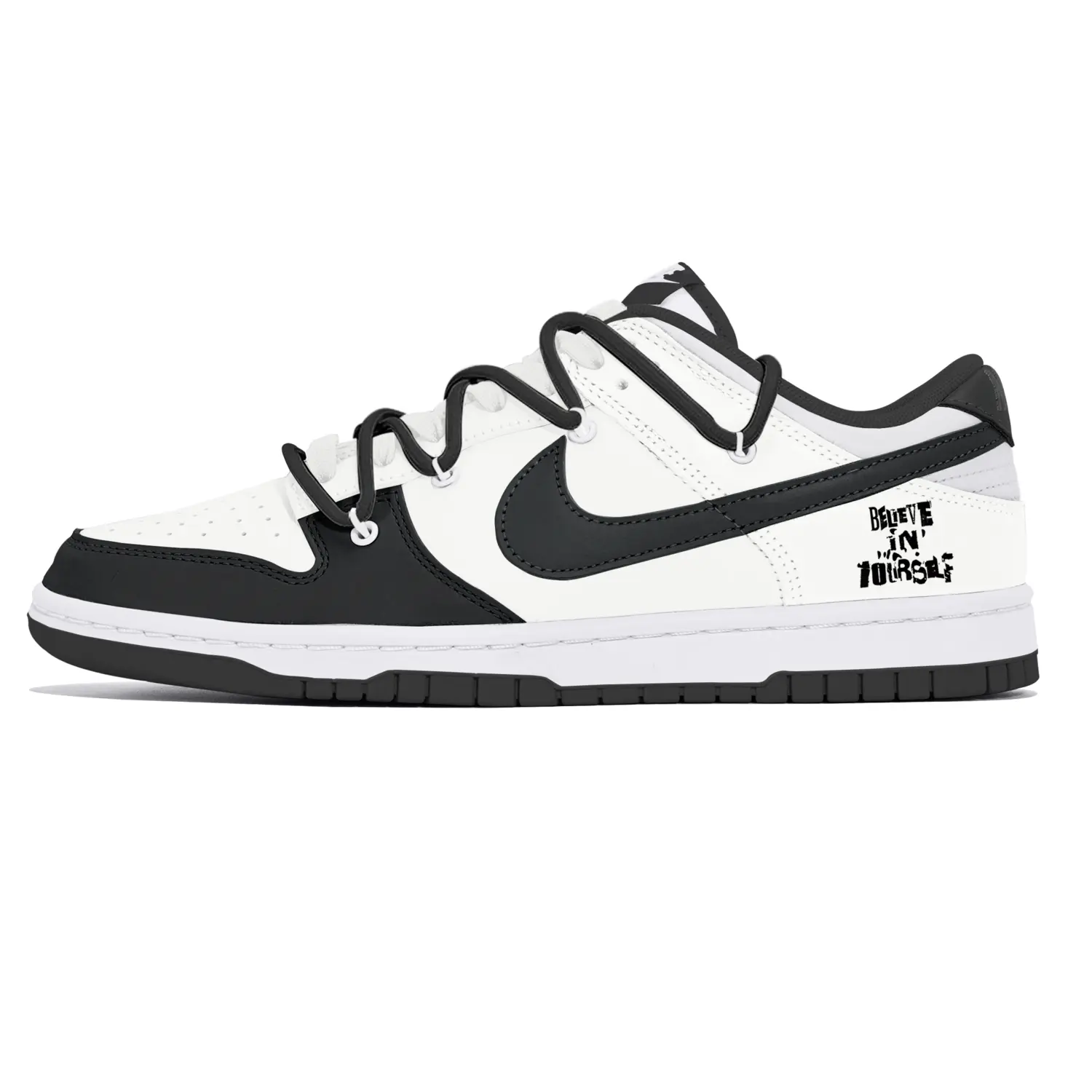 

Nike Кроссовки для скейтбординга Dunk Lemon Joy, износостойкие, белые, мужские