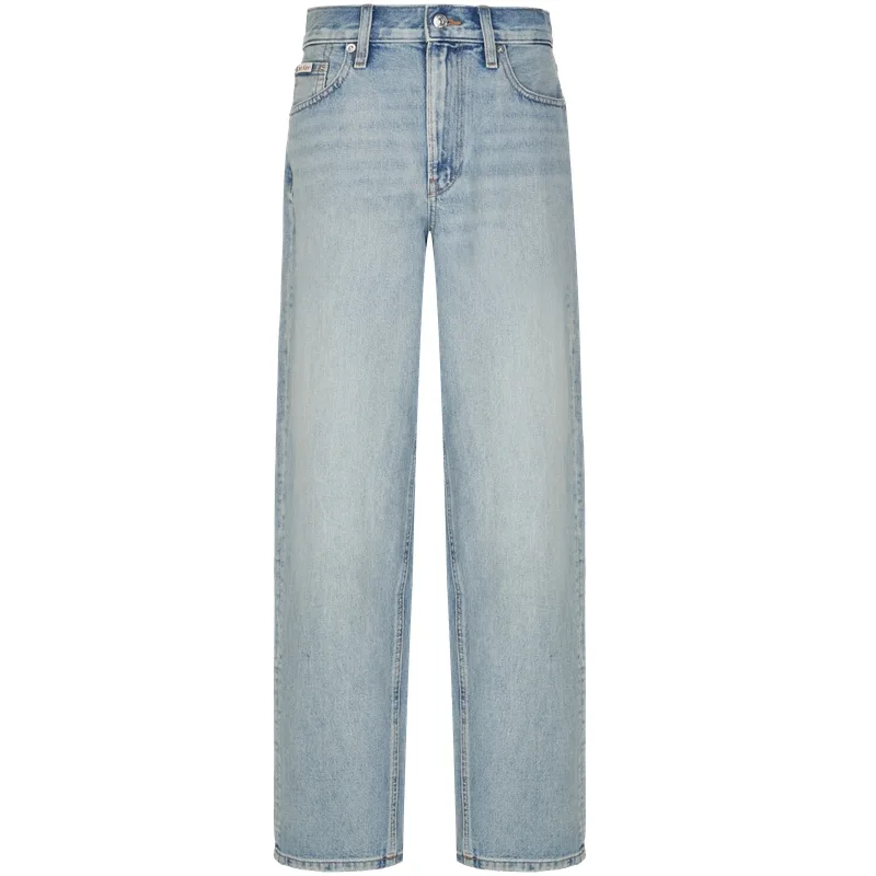 Calvin Klein Джинсы Women's G0X Denim Light Blue Moderate Straight Fit