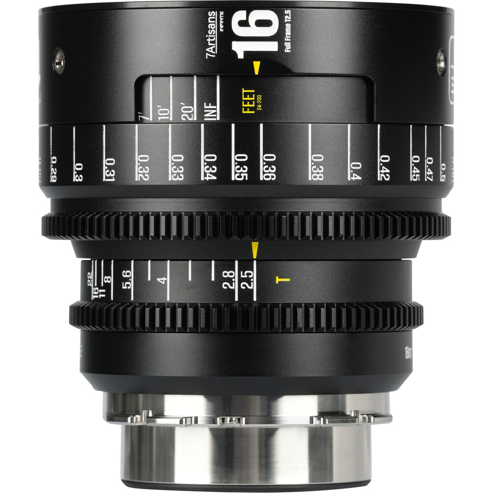 

Кинообъектив 7Artisans INFINTE 16 мм T2.5 (ARRI PL, черный)