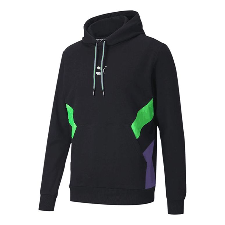 

Худи PUMA logo Printed Pullover Hooded Fleece Men Black 599279-51