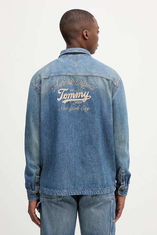 

Джинсовая рубашка Tommy Jeans, синий