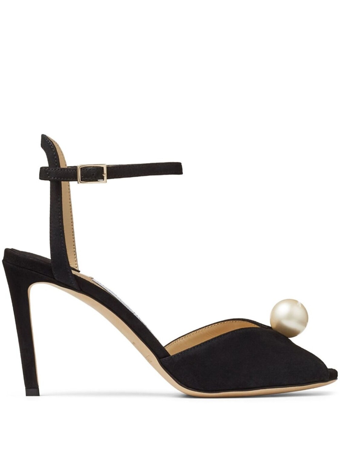 

Jimmy Choo босоножки Sacora 85 с искусственным жемчугом, черный