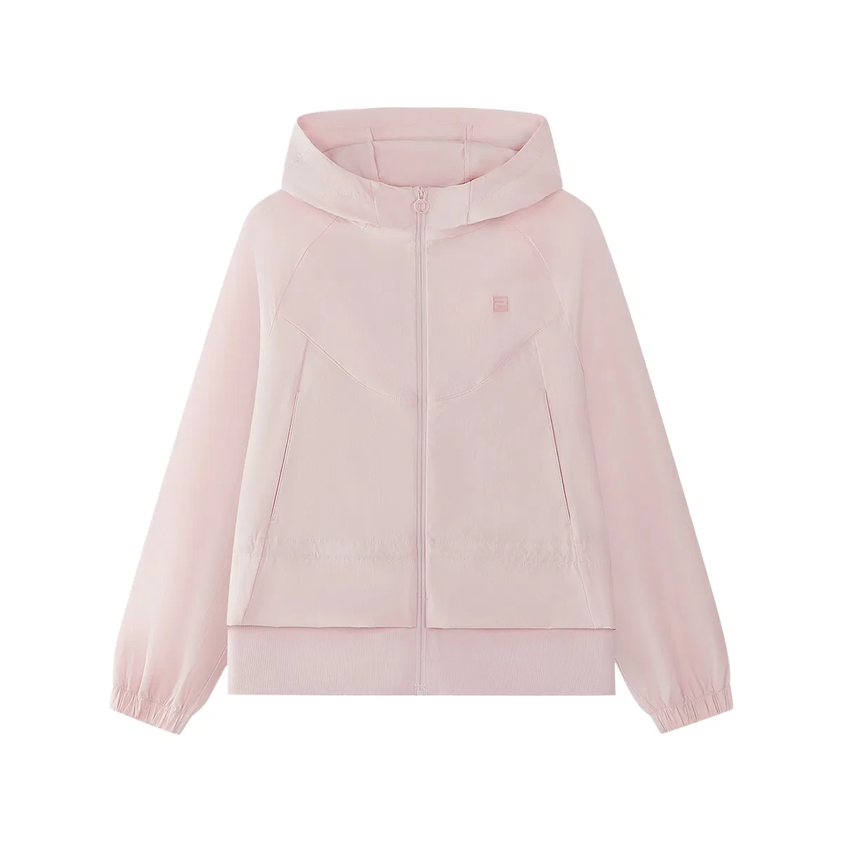 Куртка с капюшоном Moderate FILA KIDS, Orange Gray Pink