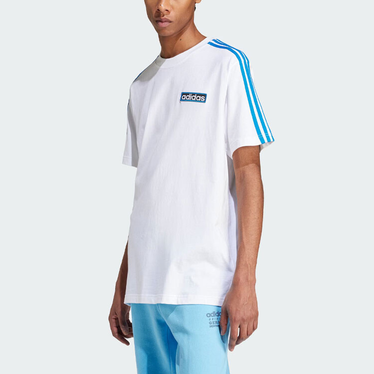 Футболка Adidas Originals Adicolor белая — фото 2
