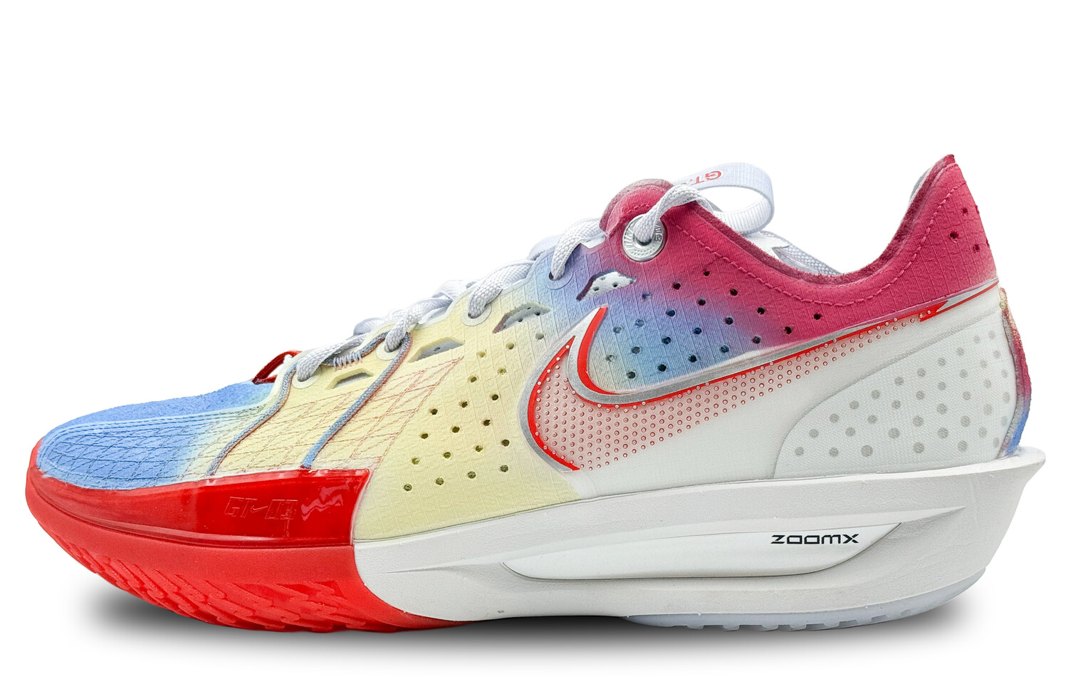 

Баскетбольные кроссовки Air Zoom GT Cut 3 унисекс с низким верхом синего цвета Nike