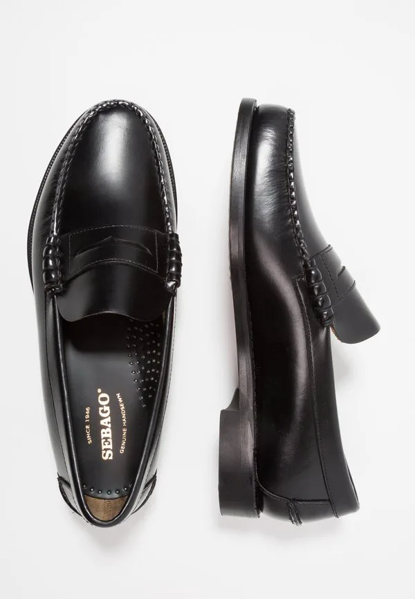 Классические и элегантные лоферы Sebago, Black — фото 2