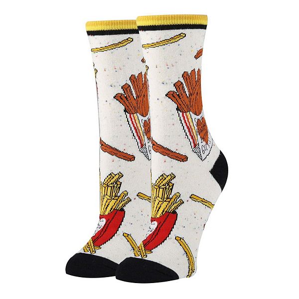 

Женские носки Crew Socks - Fries Before Guys Oooh Yeah Socks
