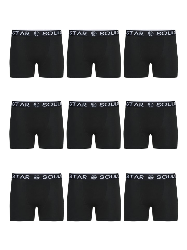 

Боксерские шорты - MUBOXER9 в цвете 3Black_3Black_3Black SOULSTAR