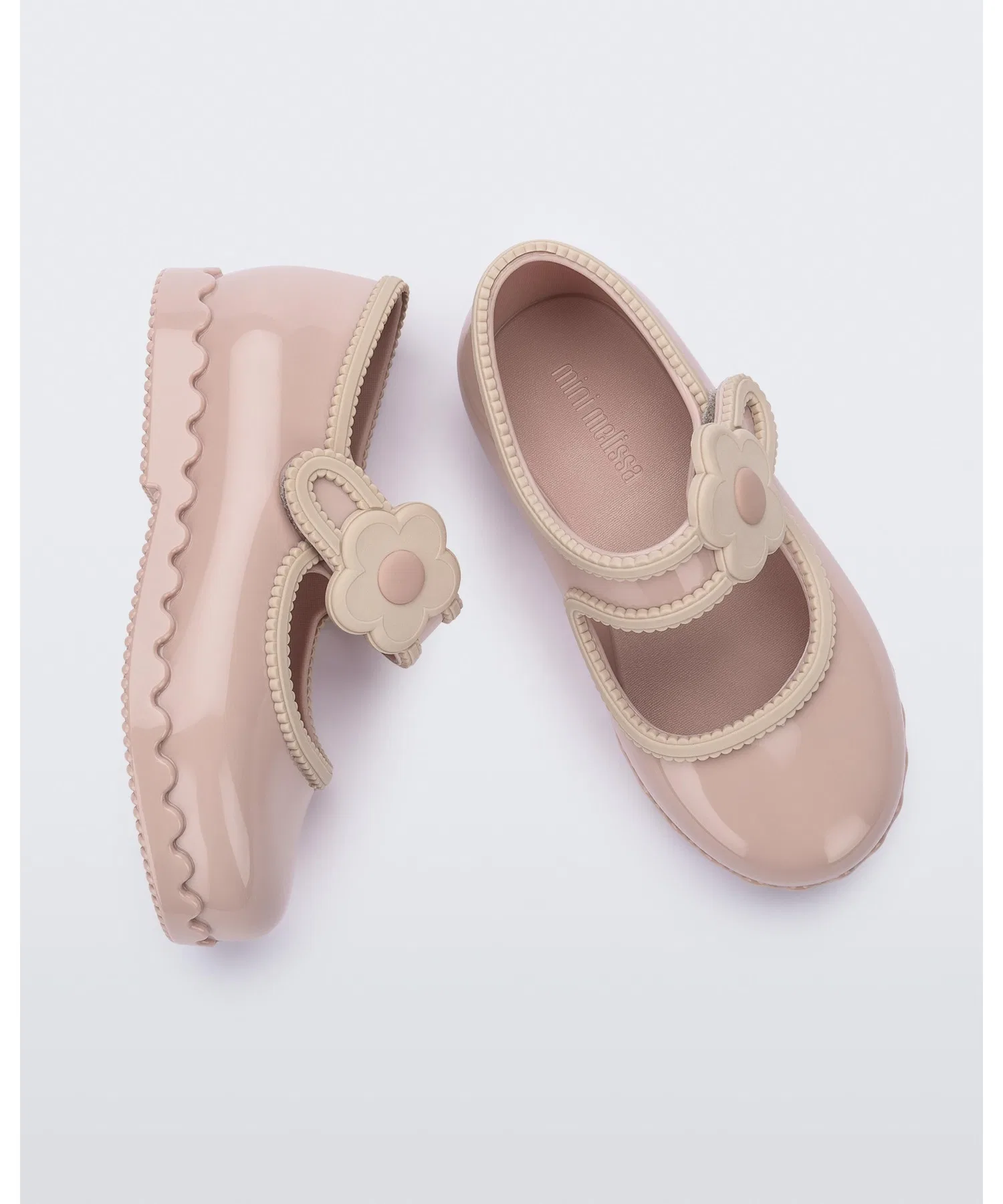 Детские балетки Melissa HIP BALLERINA BB светло-розовые