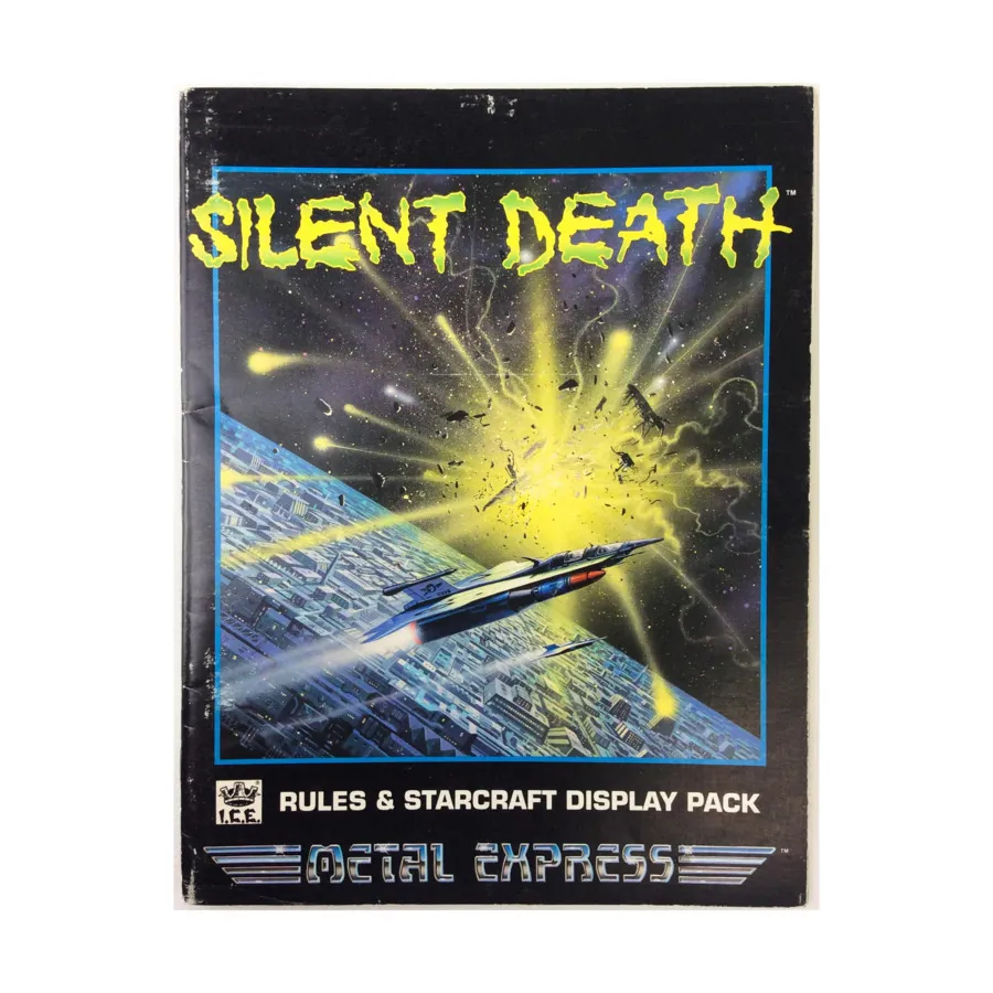 

Silent Death - Metal Express - Rulebook Only!, Silent Death (I.C.E.), мягкая обложка