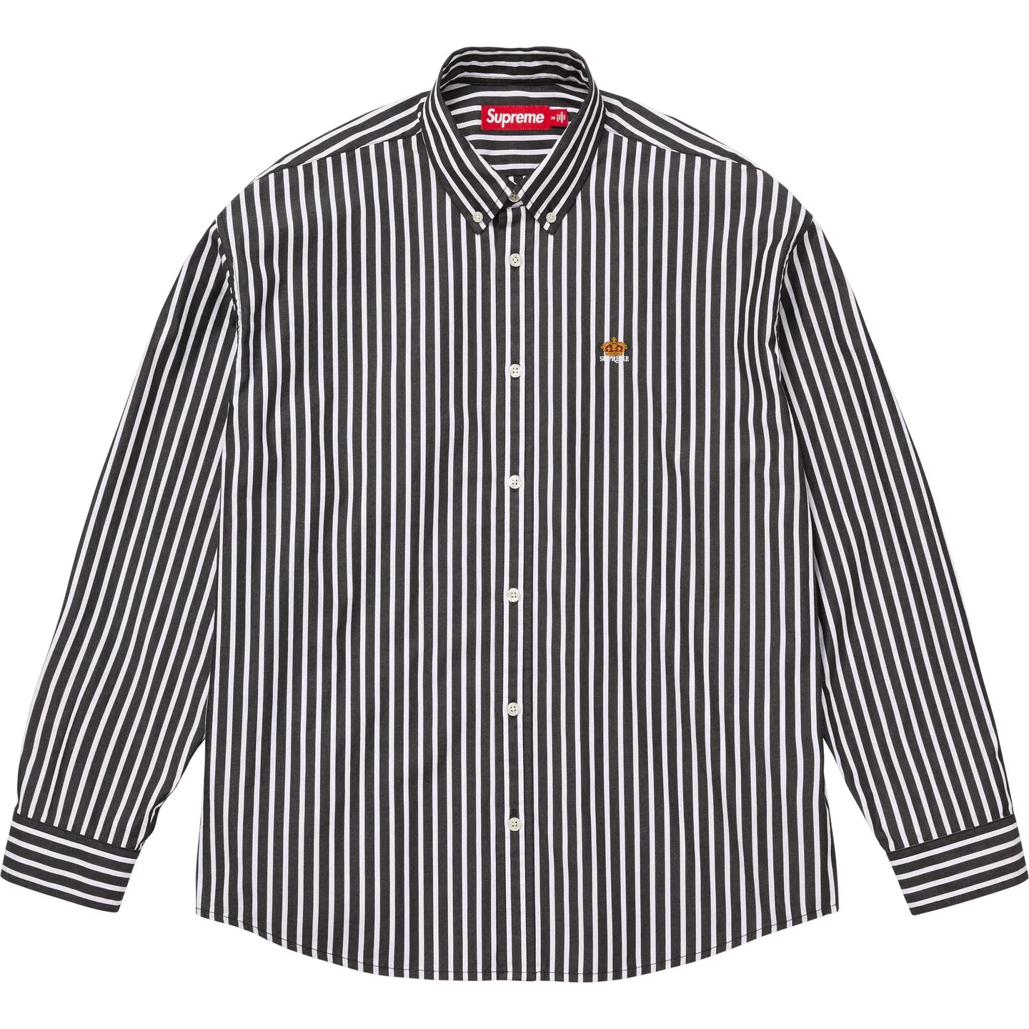 Рубашка полосатая Supreme SS26 WEEK9 Black