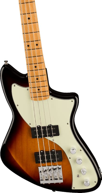 

Басс гитара Fender Player Plus Active Meteora Electric Bass. Maple Fingerboard, 3-Color Sunburst