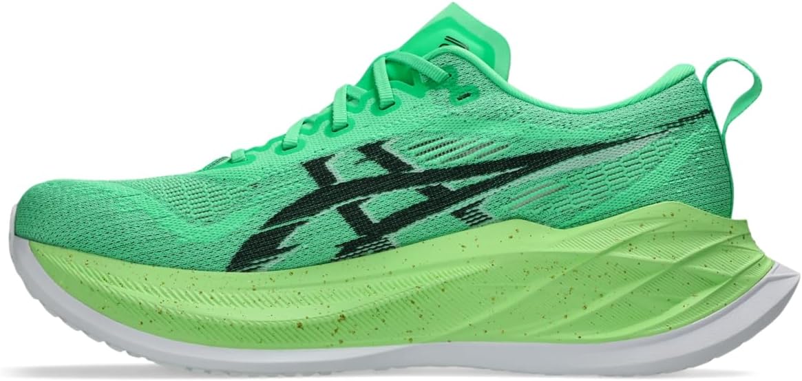 Кроссовки для бега ASICS Unisex SUPERBLAST 2, черный/зеленый — фото 4