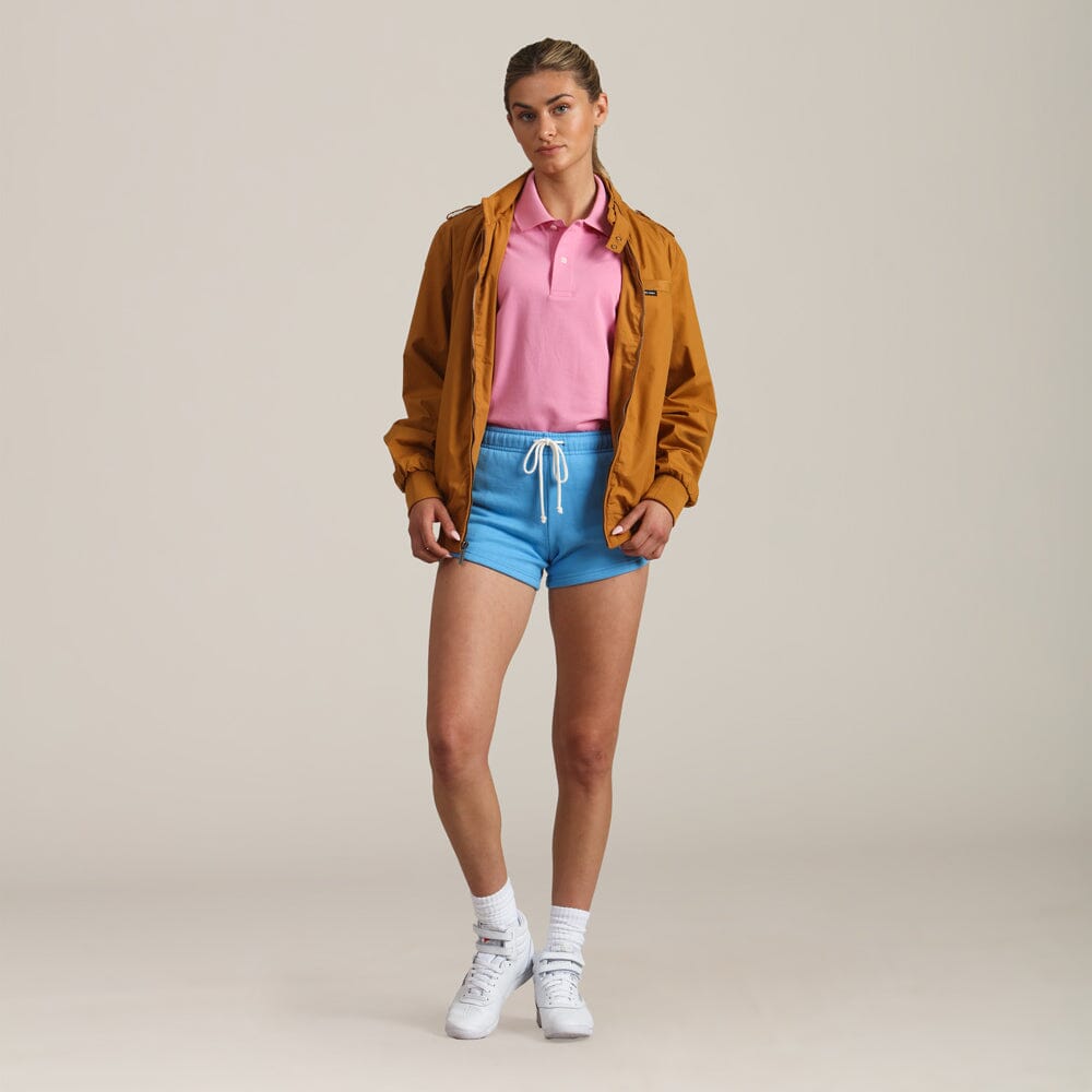 

Женская классическая куртка Iconic Racer Oversize Members Only, цвет wheat