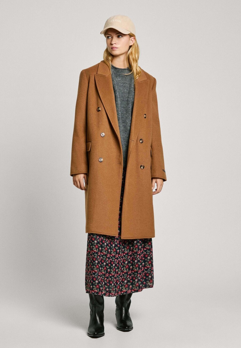 

Классическое пальто BETH Pepe Jeans, коричневый