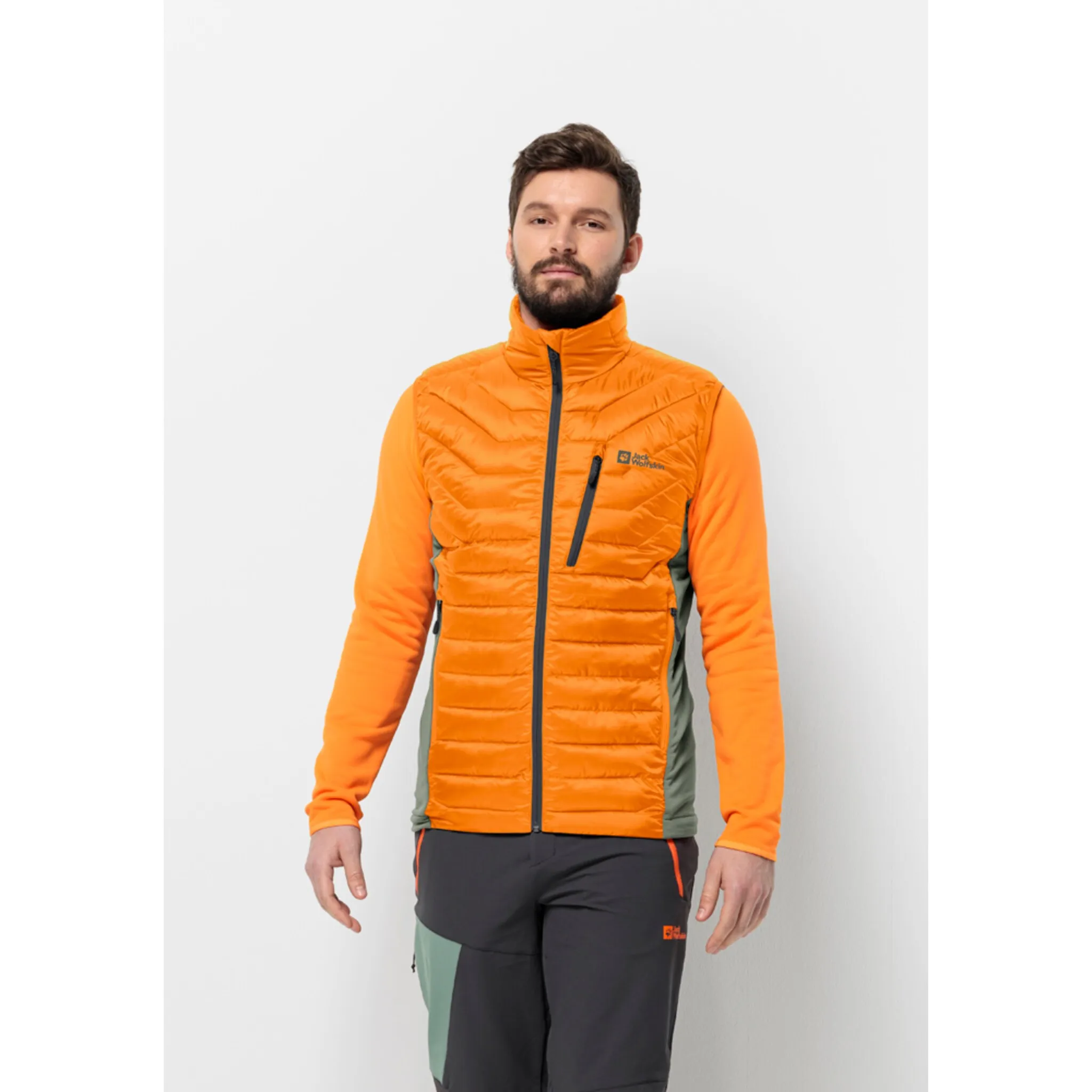 

Функциональный жилет Jack Wolfskin "ROUTEBURN PRO INS VEST M", цвет Dragon-Fire