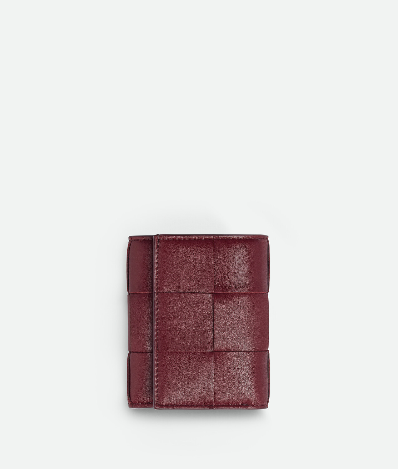 

Трехслойный кошелек на молнии Bottega Veneta, бордовый