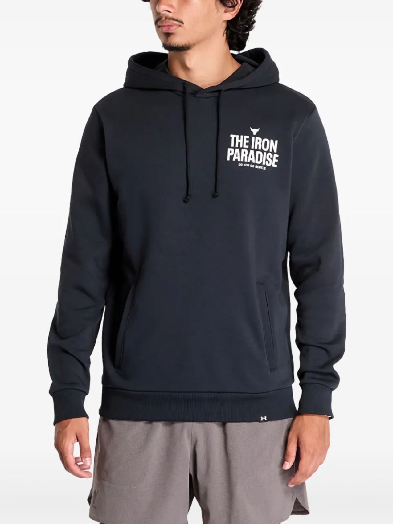 

Under Armour флисовое худи, черный