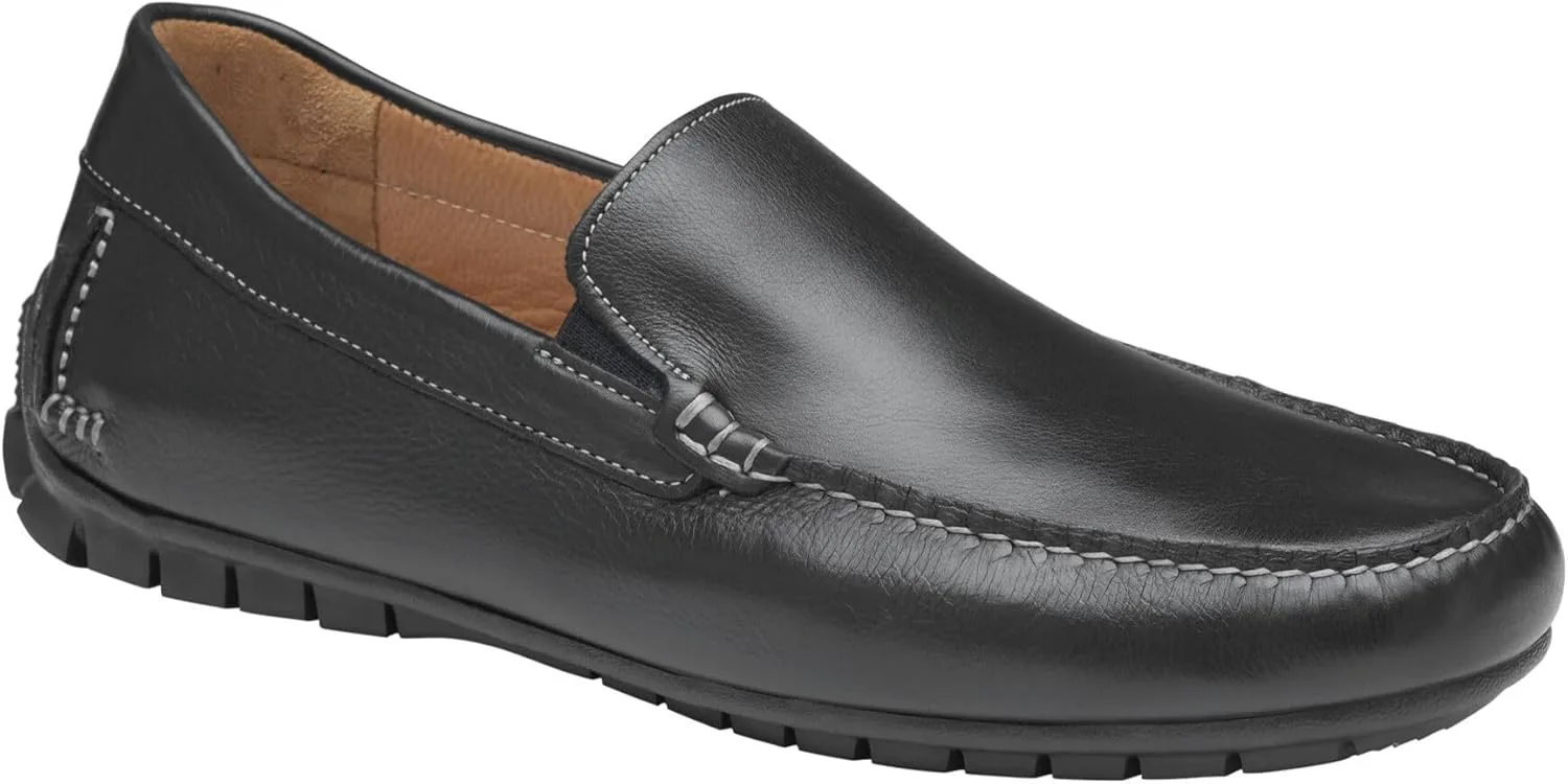 

Лоферы Johnston & Murphy Men’s Cort Moc Toe Venetian Dress Casual Shoe, черный