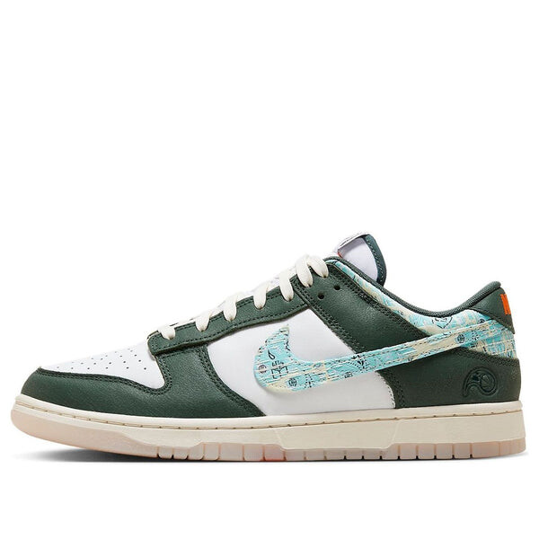 

Кроссовки dunk low 'hoops fireball' Nike, мультиколор