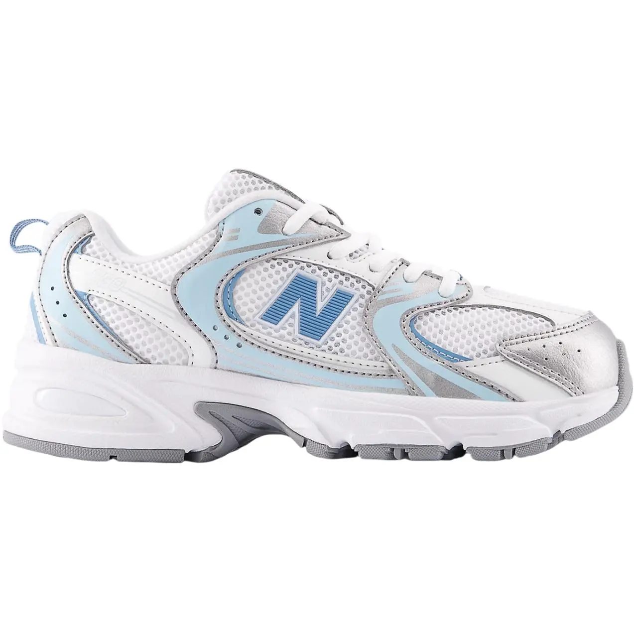 Кроссовки для бега NB 530 для детей начальной школы New Balance, синий/белый/серебряный — фото 2