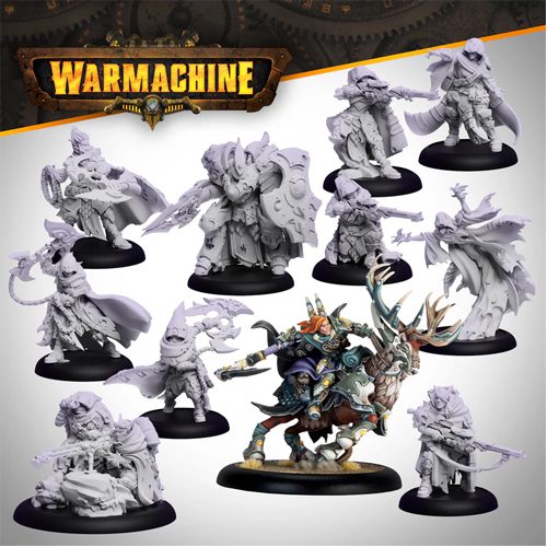 

Фигурка Warmachine: Dusk Ghosts Of Ios Command Cadre Steamforged Games