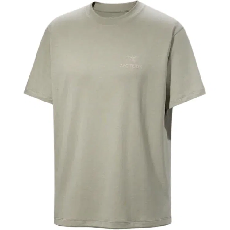 Футболка хлопковая KRAGG SL COTTON CACODAEMON Arcteryx серо-зеленый