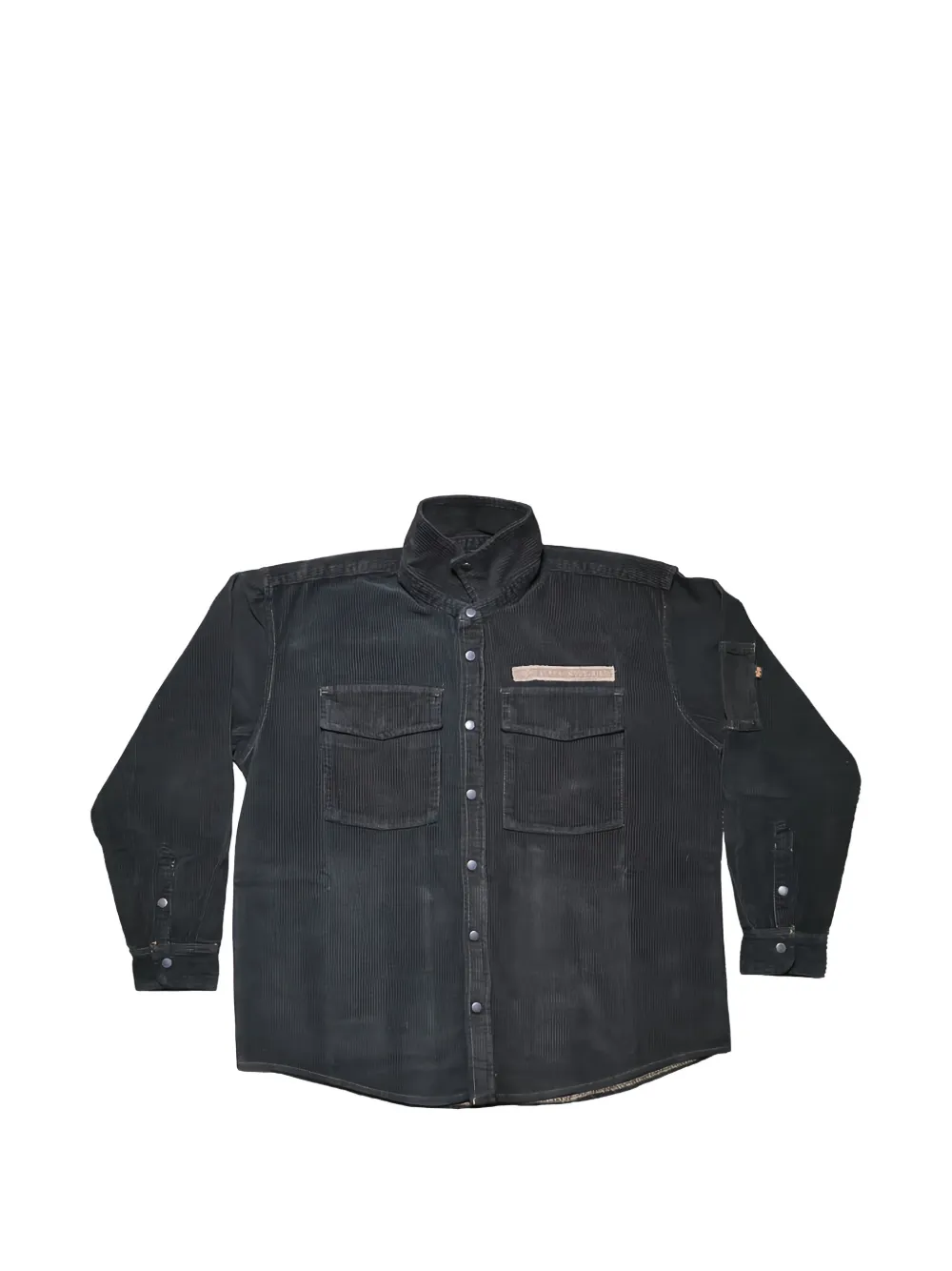 

Рубашка-оверсайз с логотипом Prototypes, серый