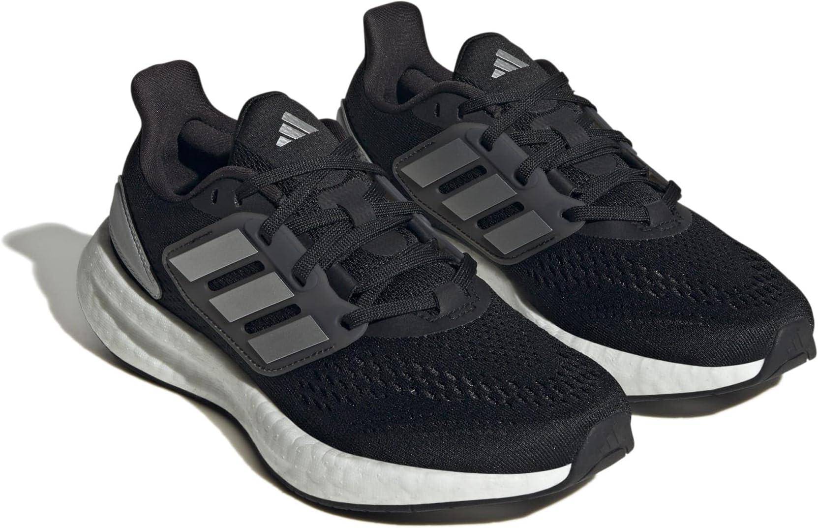 

Кроссовки Pureboost 22 adidas, цвет Core Black/Silver Metallic/Carbon