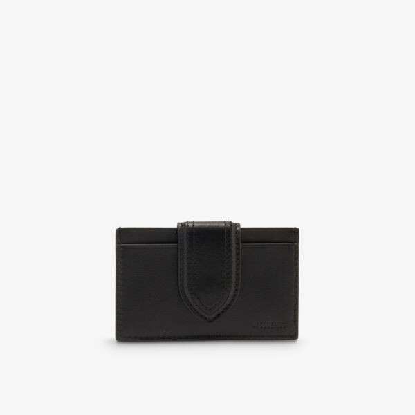 

Кожаный визитница Le Porte Jacquemus, черный