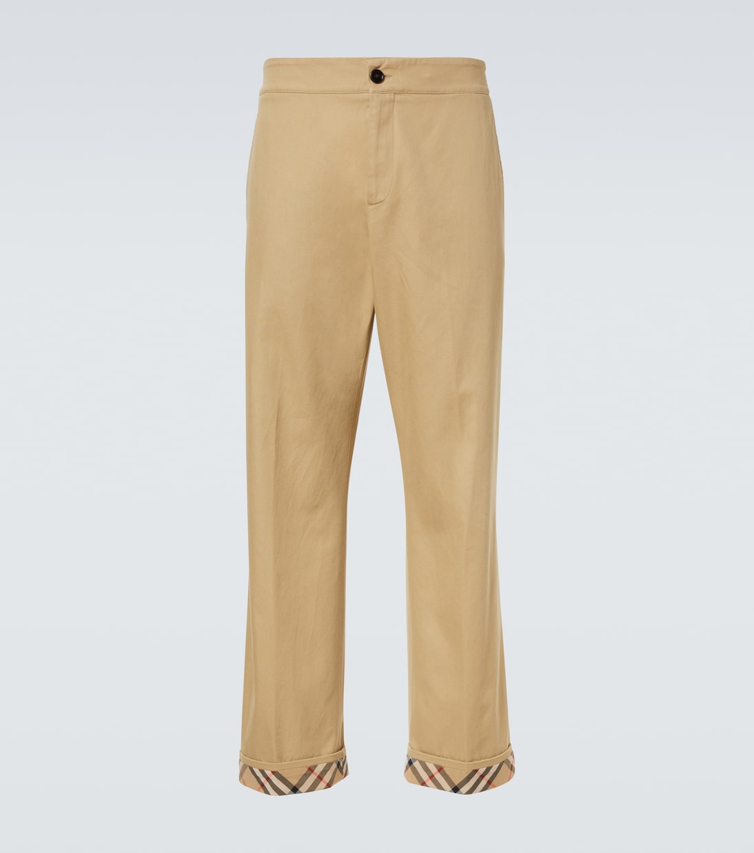 

Хлопковые брюки Burberry Check Burberry, Hamper